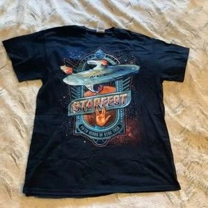 Men's Star fest 50 years of star trek tee t-shirt medium